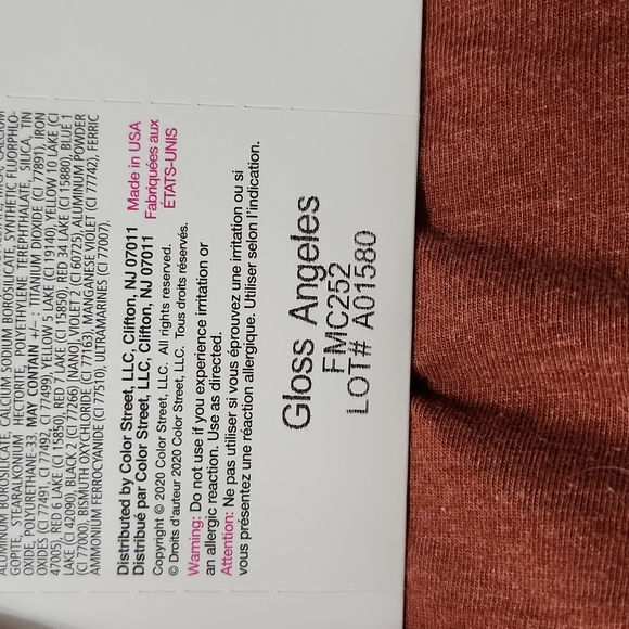 Color Street lot of 3 pink strips - Picture 3 of 4